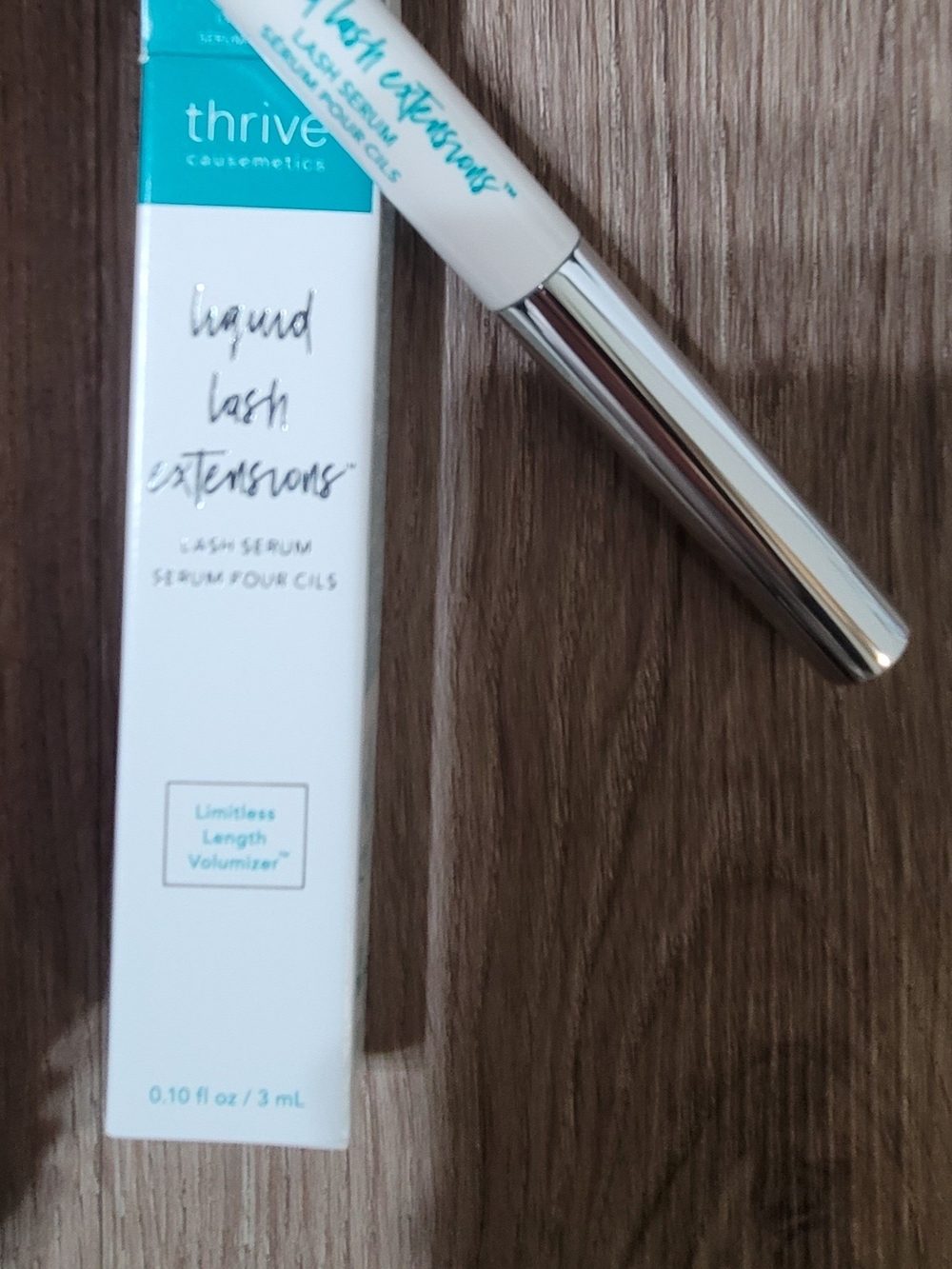 thrive causemetics Liquid Lash Extensions Serum - White & Teal